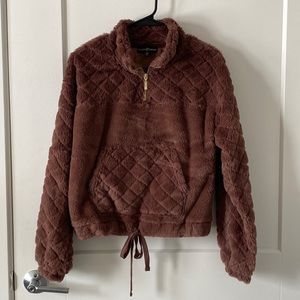 Dark brown sweater